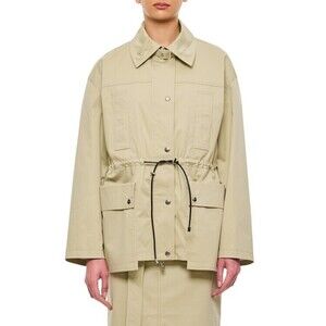 Halfboy Biege Parka With Drawstring Waist - NWT